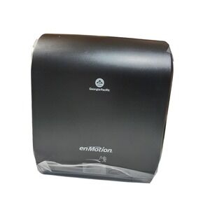 Georgia-Pacific GP PRO enMotion 10" Touchless Paper Towel Dispenser Black 59462A